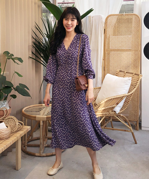 パープルワンピースは隠れマストアイテム おすすめコーデ9選