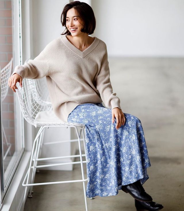 ユニクロの春ニットが人気 おすすめ商品やコーデをご紹介