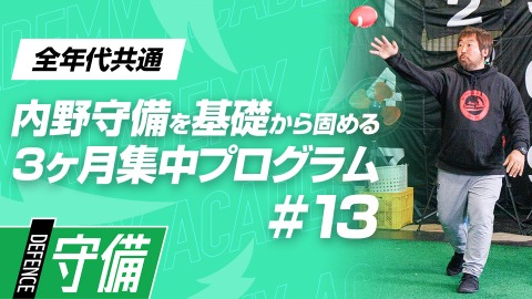 【実戦応用】送球ミスを防ぐ｢前足・リリースドリル｣　#13