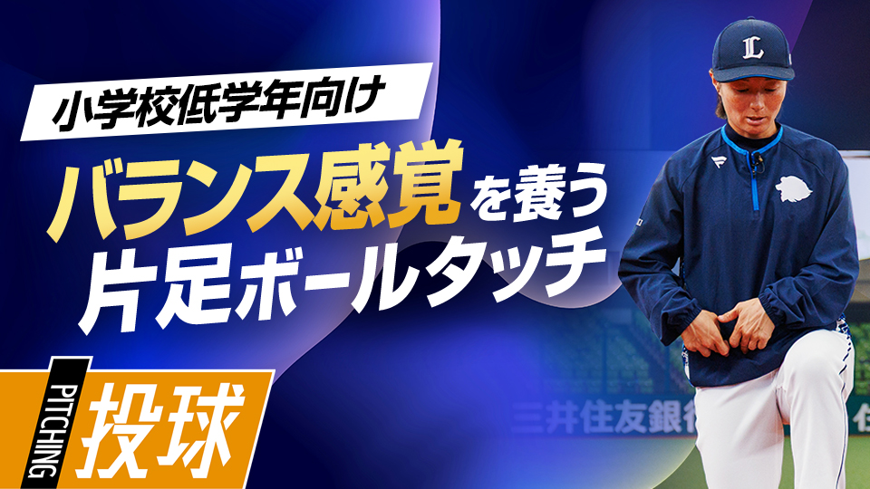 安定したフォームを習得する自宅でもできる基本ドリル　ライオンズアカデミーコーチの「初心者」指導論