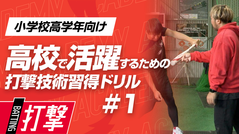 自分の体の動きの特徴を理解して打撃フォームを作る　3か月で打球が変わる超実践的打撃理論