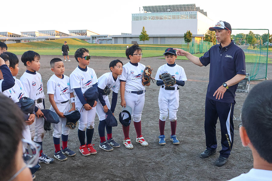 東川大雪少年野球クラブ 小林弘明監督