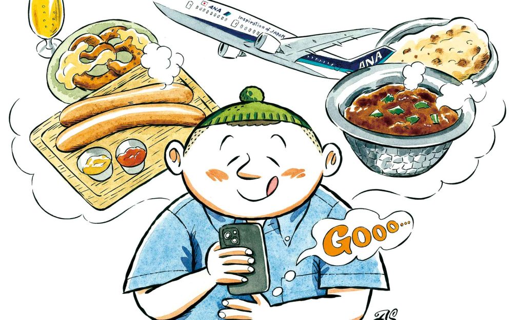 マイルで巡る空港ラウンジ食い倒れ旅　機内食と交互に地元の名物を楽しむ記事写真