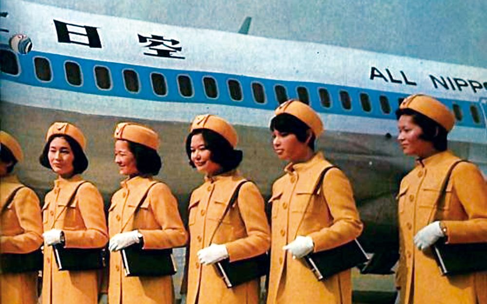 70年代に一世を風靡したスチュワーデスたち　創刊65周年『翼の王国』プレイバック記事写真