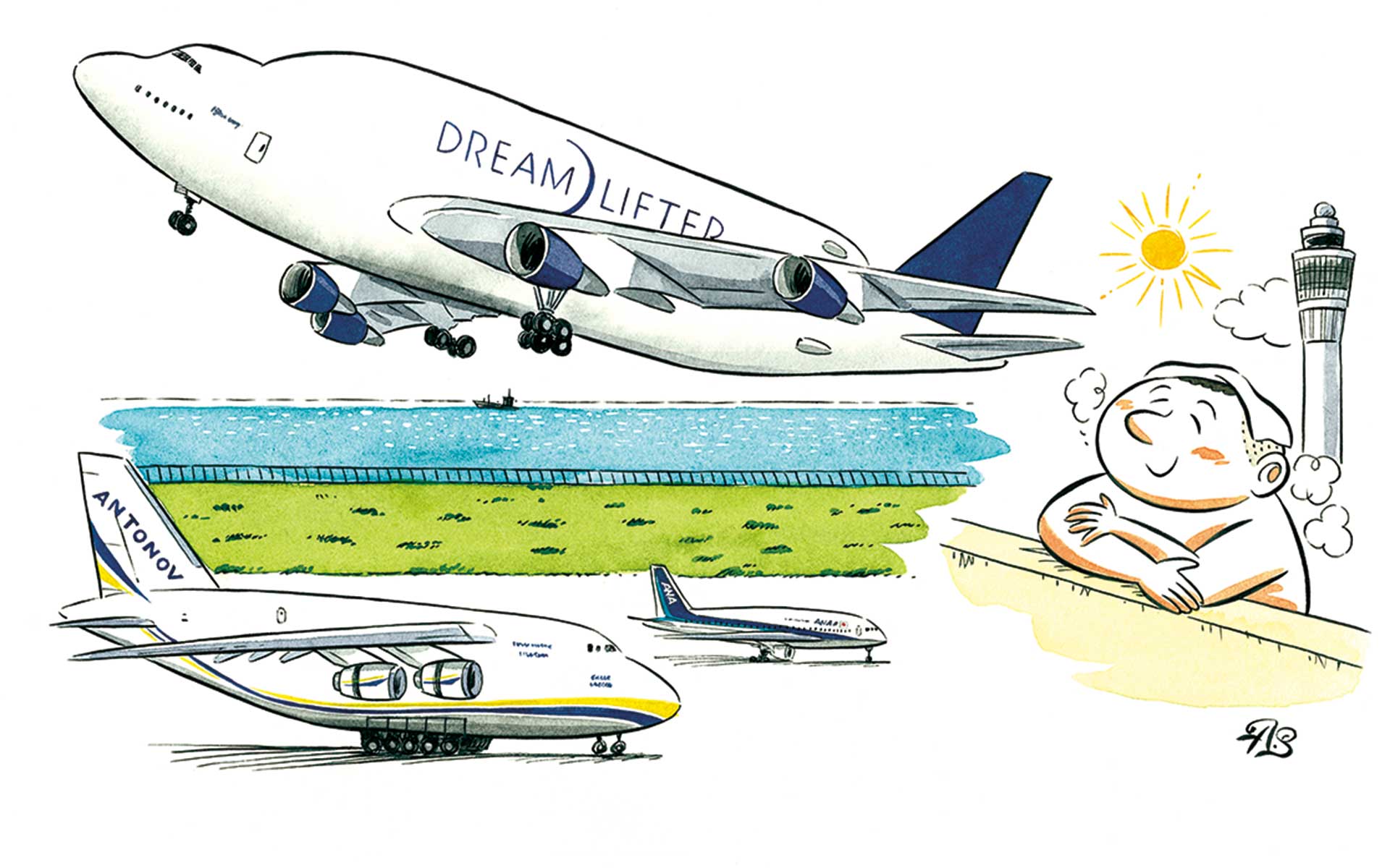 中部国際空港の展望風呂がすごい！　飛行機を眺めながら入れる温泉『風の湯』