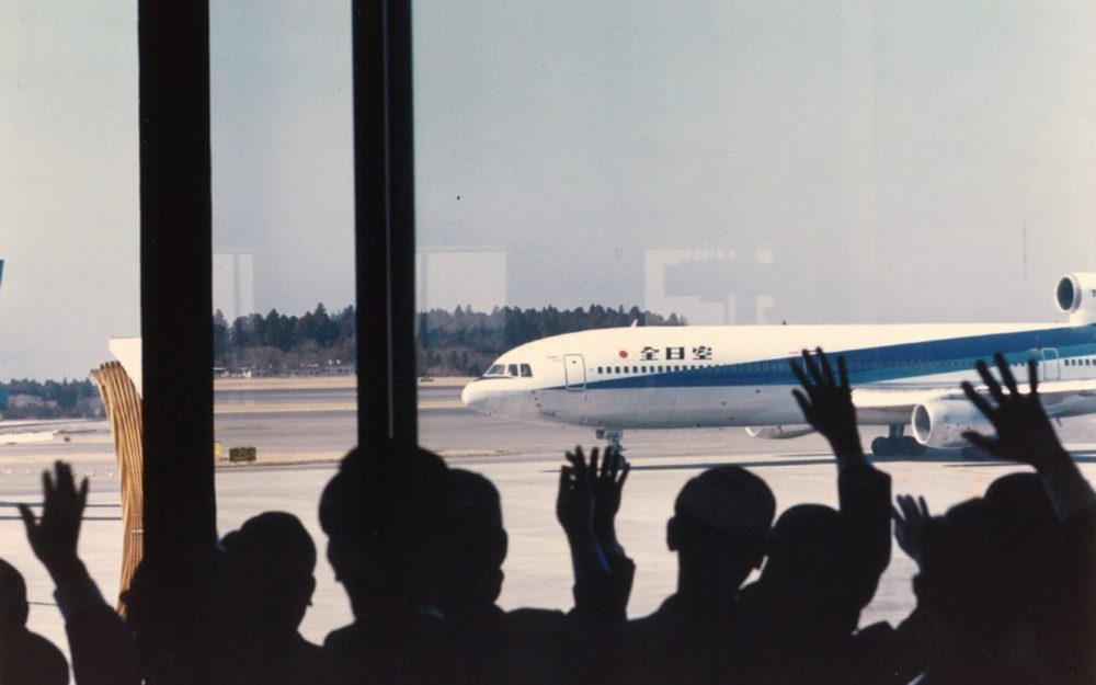 ANA国際線就航40周年 1986年3月3日、青い翼がグアムへ記事写真