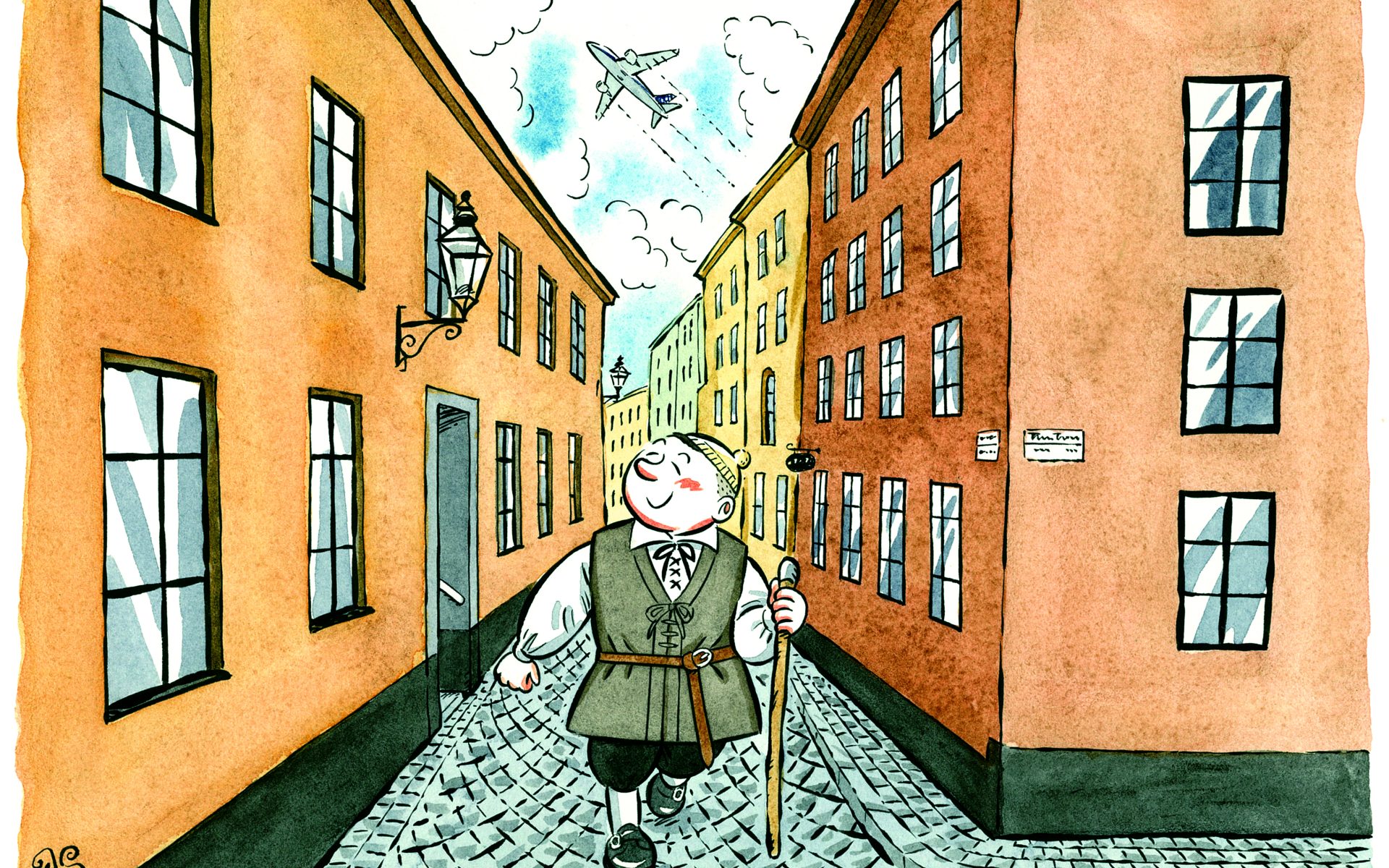 直行便で北欧へ　ANAが変えたスウェーデンへの旅