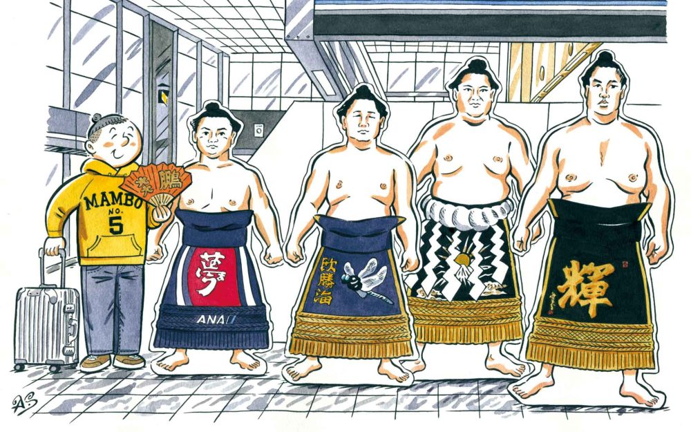 炎鵬関を追いかける 空から始まる全国行脚の推し活記
