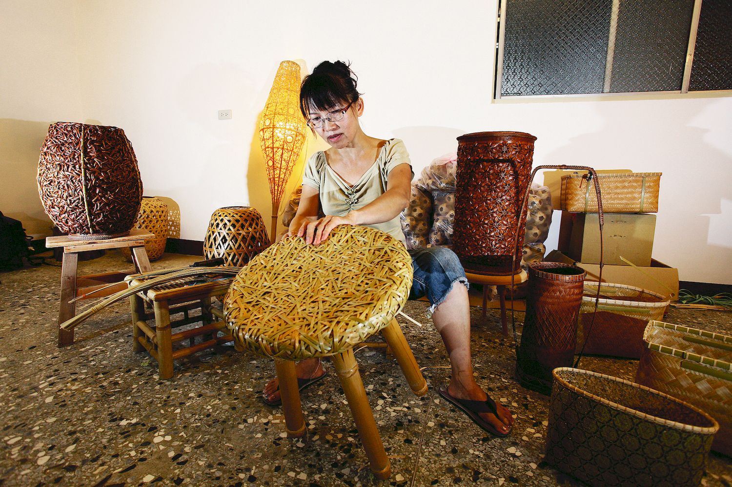 竹工芸とデザインの出会い―― 駱毓芬 - Taiwan Panorama