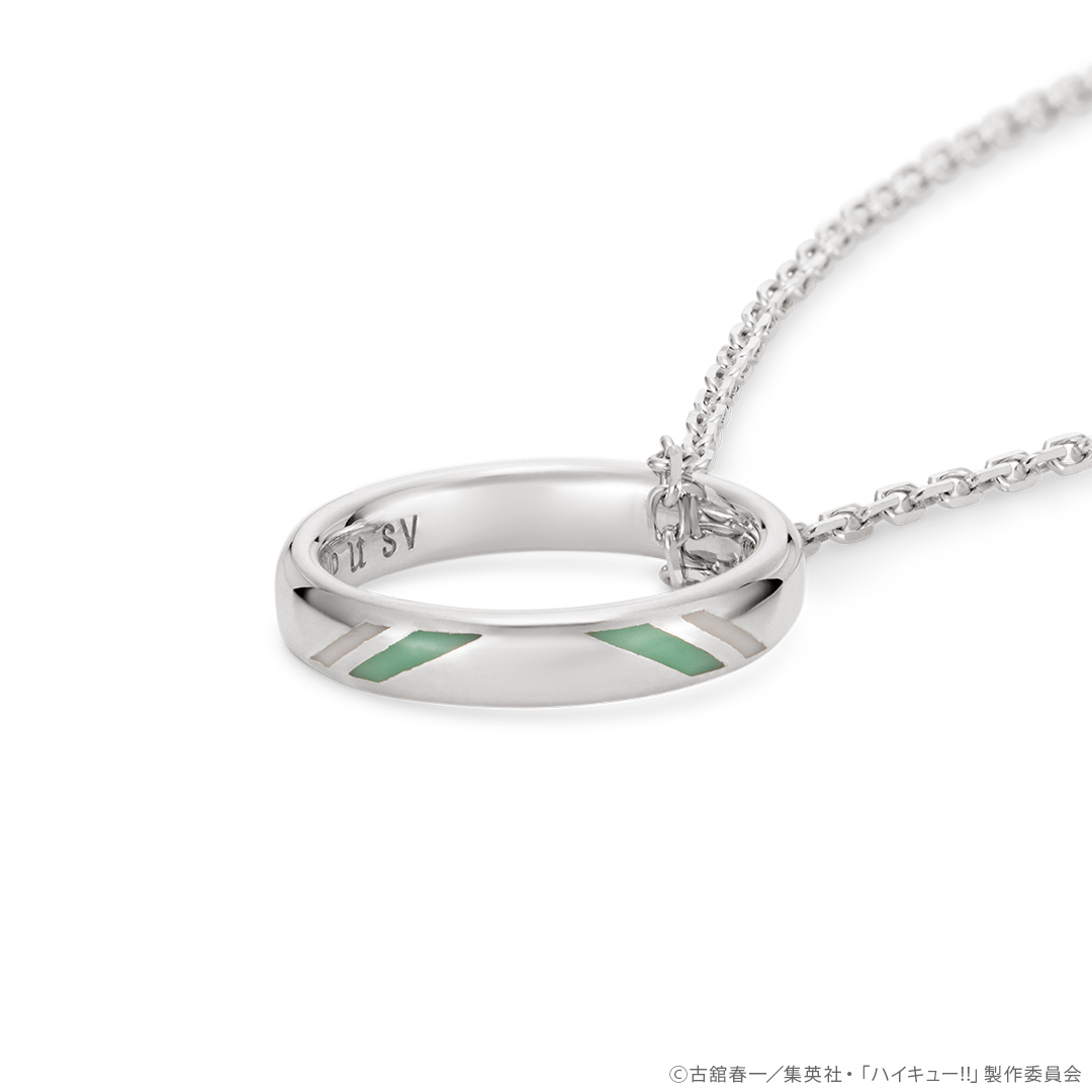 リングネックレス 青葉城西高校 シルバー ハイキュー!!|U-TREASURE