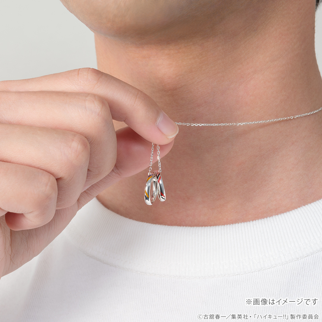 リングネックレス 白鳥沢学園高校 シルバー ハイキュー!!|U-TREASURE