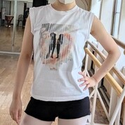 ウィメンズノースリーブTシャツ