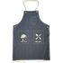 デニム胸付前掛（ロープ）※4営業｜カジメイク
