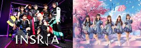 【INSRiA】1stシングル『不可逆的アパッシオナート』＆ 【いつだって青い春。】1stシングル『SUMMER ON THE BEAT・青春Upper！・限りなく青春に近いブルー c/w 君ルセット』 ミニライブ＆特典会