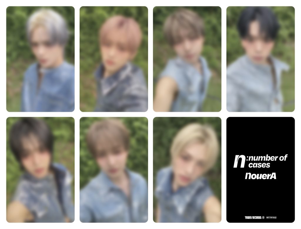 NouerA ファン　n: number of cases 特典 7/16(水)12:00更新※【NouerA】2nd Mini Album[n: number of