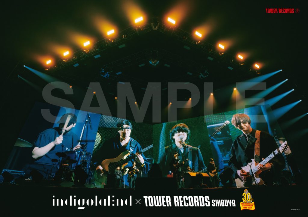 indigo la End】indigo la End×タワーレコード渋谷店移転30周年