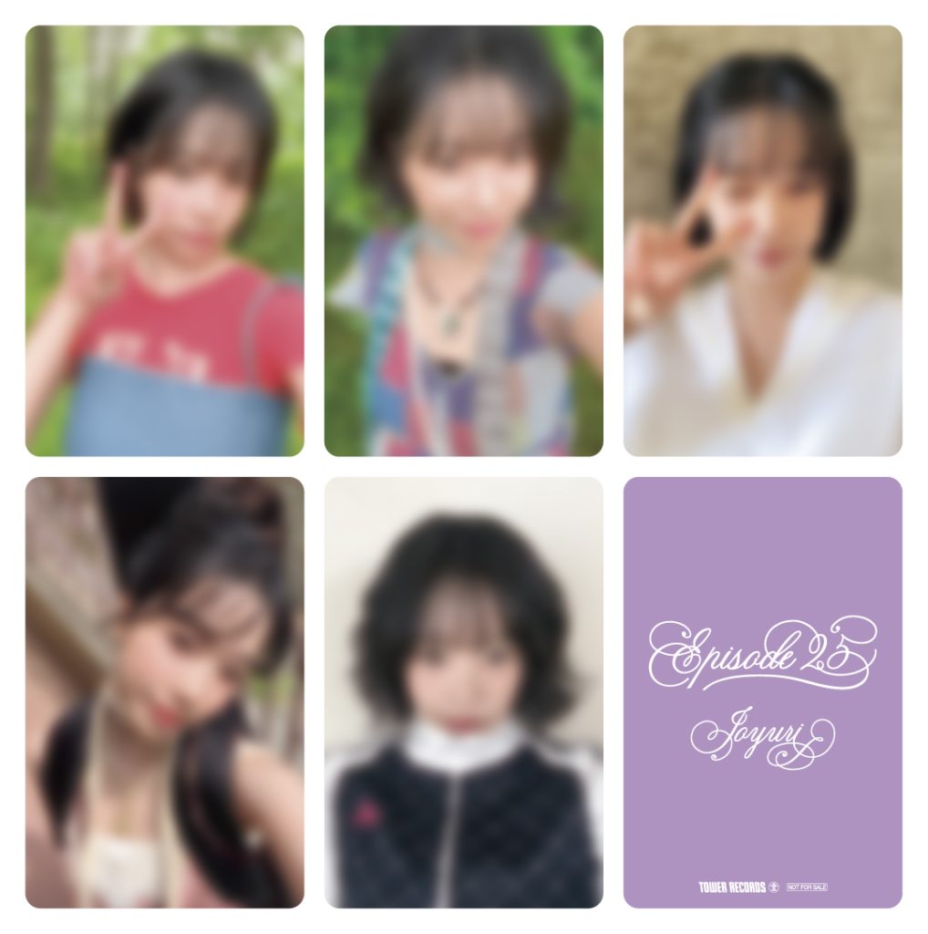 JOYURI チョユリ episode25 タワレコ特典チェキ② チョ・ユリ】3rd Mini Album『Episode 25』発売記念