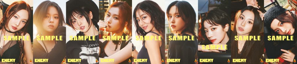 TWICE】JAPAN 6th ALBUM『ENEMY』発売記念 購入者対象チェキ抽選会実施！！