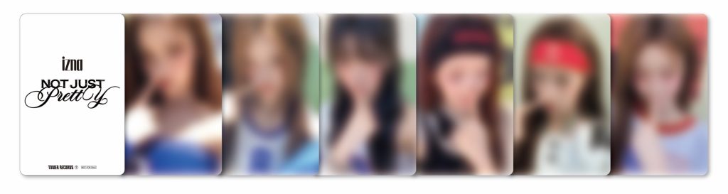izna】 2nd Mini Album 『Not Just Pretty』日本限定特典付きで