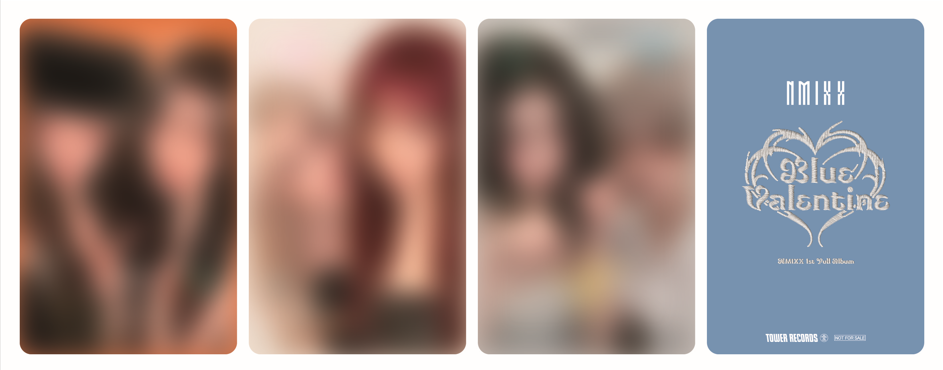 NMIXX】1st Full Album 『Blue Valentine』 タワーレコード限定特典