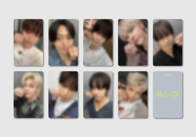 &TEAM】 KR 1st Mini Album 'Back to Life' 発売記念CDショップ店頭