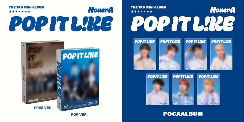 4/29(水)更新※【NouerA】 3rd Mini Album [POP IT LIKE]発売記念