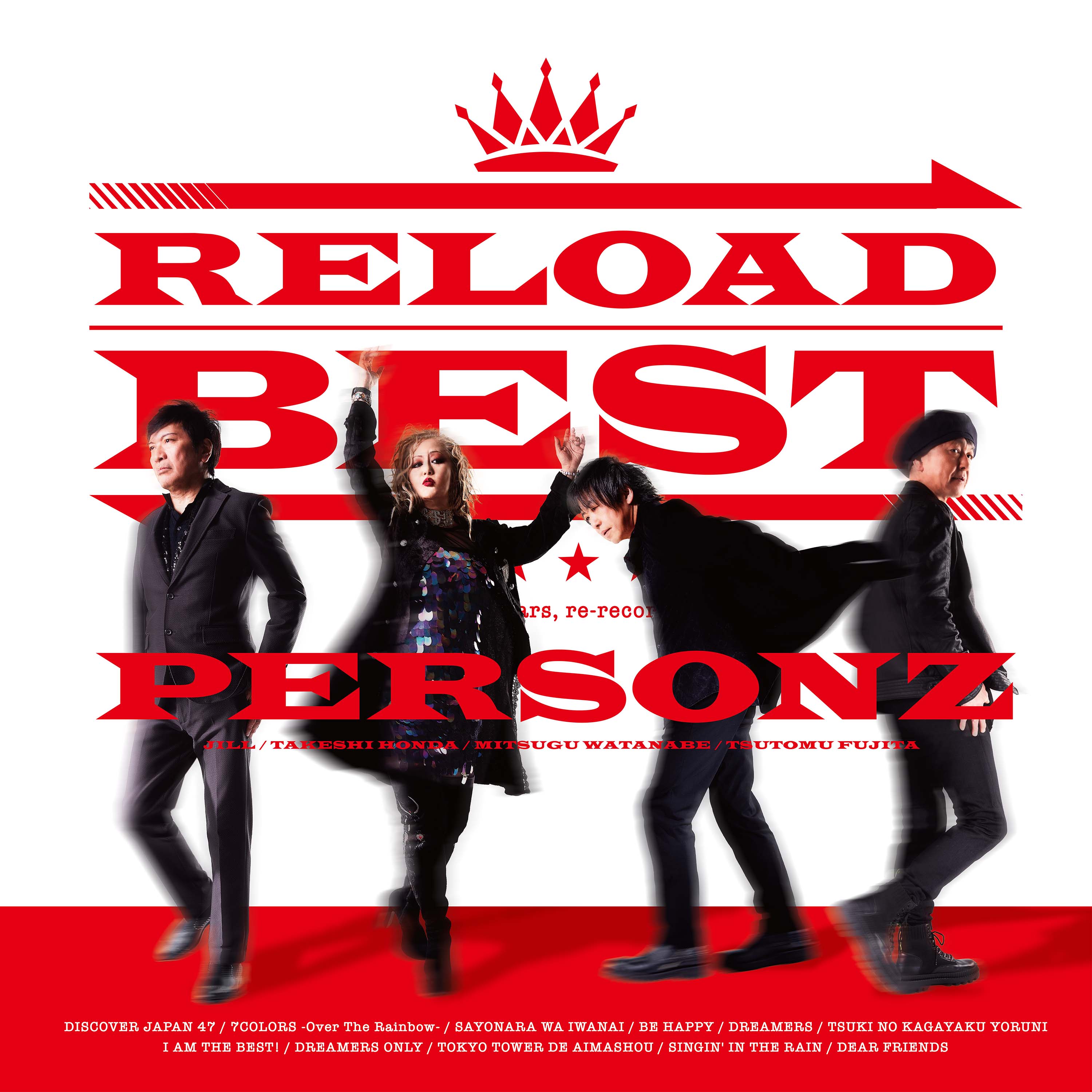 【PERSONZ】　「RELOAD BEST」発売記念、 タワーレコード渋谷店にてフォトスポットの設置が決定！