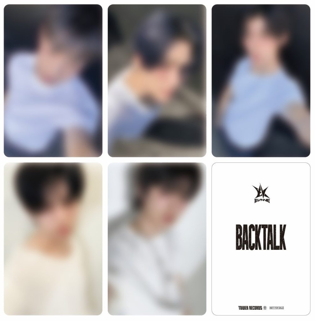 4/27更新※【EVNNE】1st Single [Backtalk] 発売記念タワーレコード限定