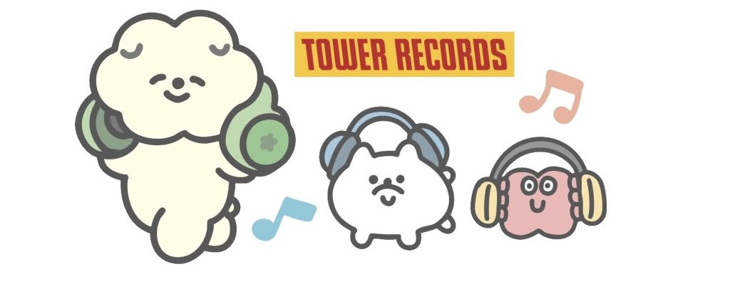 【もっさりもさお】  もっさりもさお × TOWER RECORDS POP UP SHOP タワーレコードオリジナルグッズオンライン販売決定！