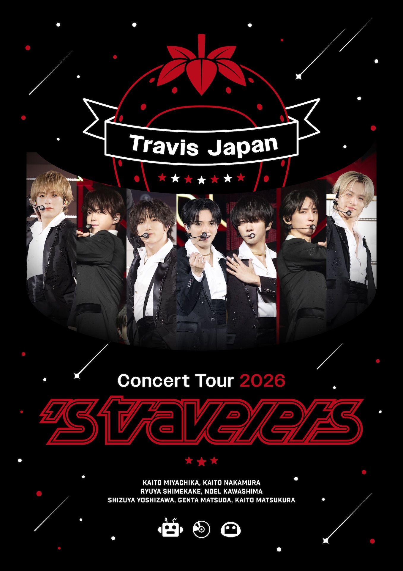 【Travis Japan】 8/26発売 Travis Japan New DVD&Blu-ray『Travis Japan Concert Tour 2026’s travelers』リリース記念タワーレコード渋谷店にてフォトスポット設置決定！