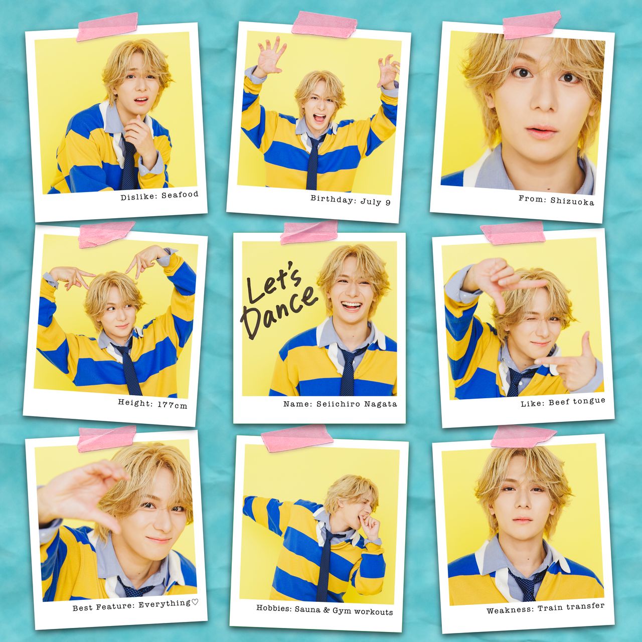 【永田聖一朗】12/1発売シングルCD「Let’s Dance」 発売記念イベント＆POP UP SHOP 開催決定！