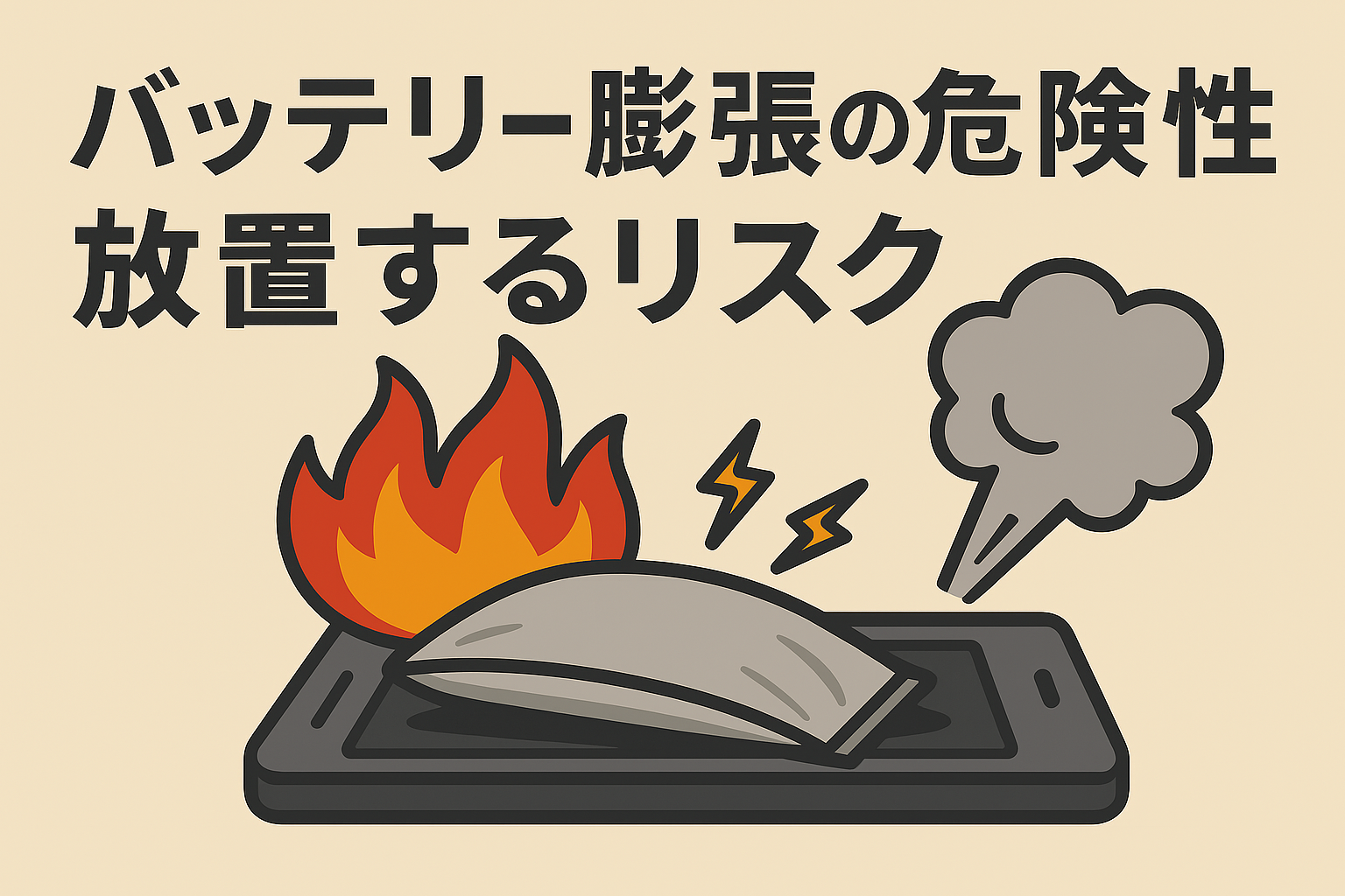 【第3回】夏場は特に注意！バッテリー膨張の危険性と放置するリスク【戸塚モディ店】