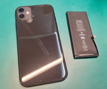 iPhone 11(アイフォン)のバッテリー交換ならスマホ修理工房イオンモール福岡店にご相談ください!