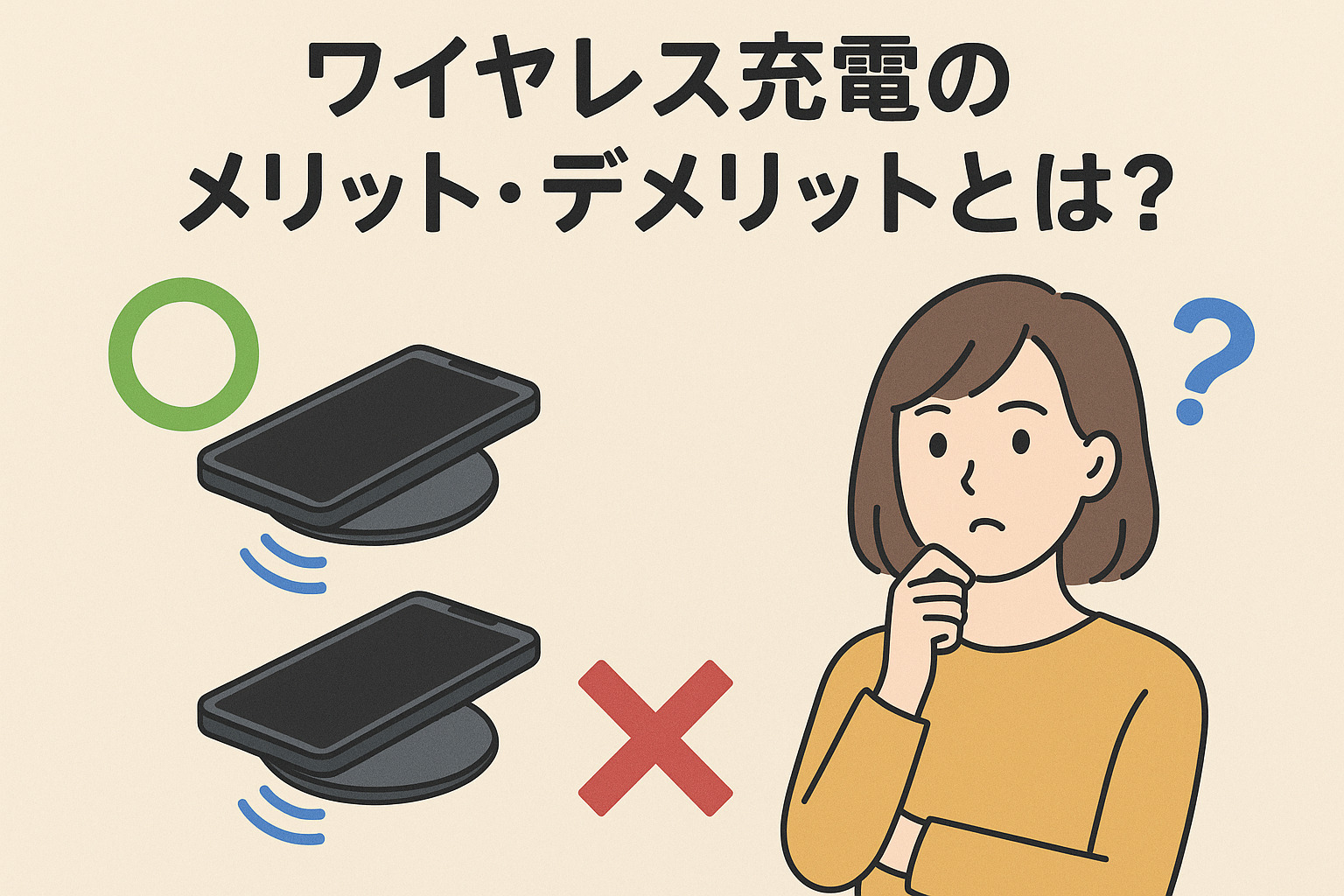 【第5回】ワイヤレス充電のメリット・デメリットとは？実は注意が必要な使い方も【戸塚モディ店】