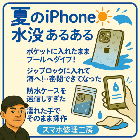 【第62回】夏のプール・海でやりがちな水没ミス