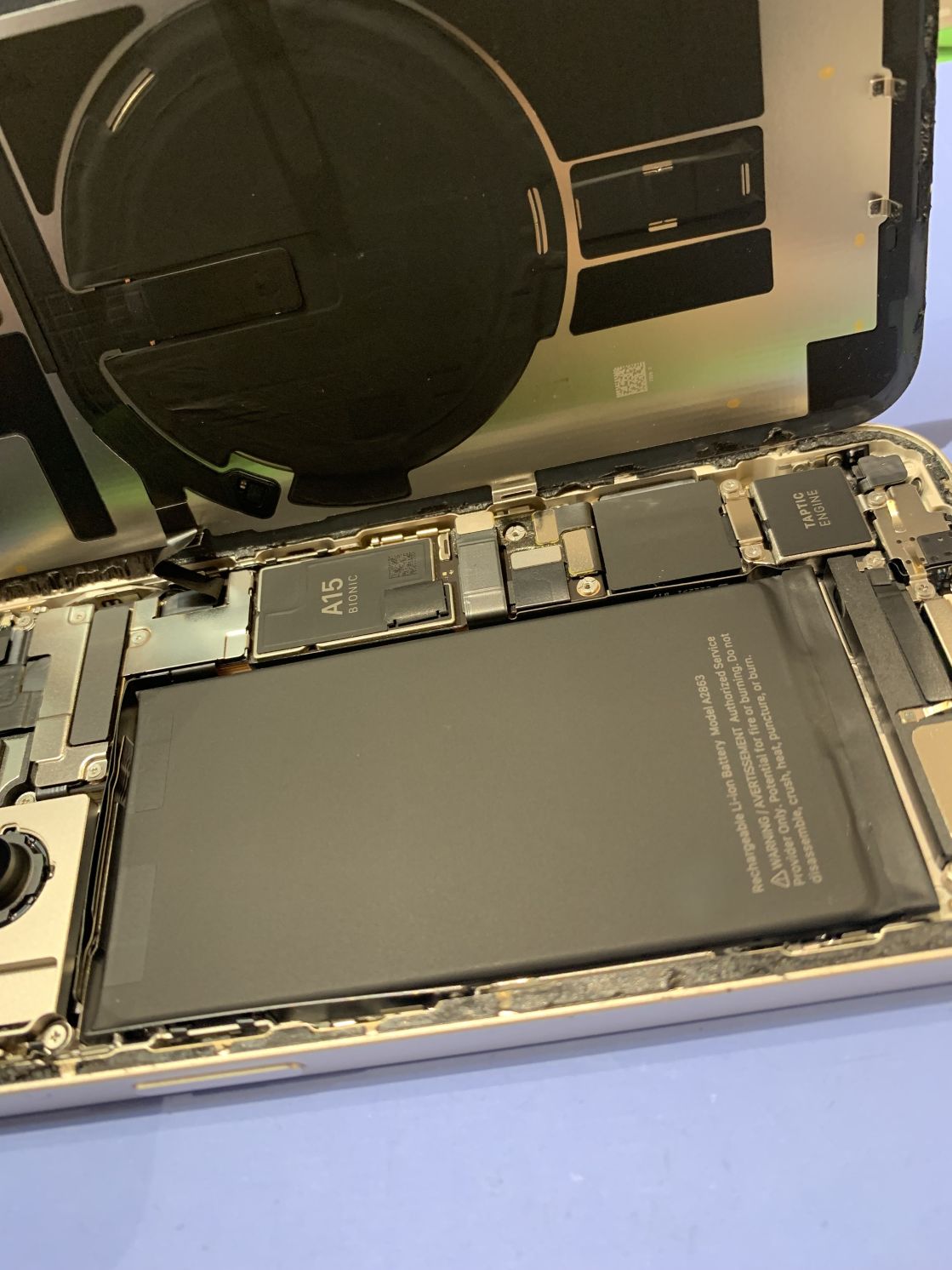 iPhone14バッテリー交換/三郷市からご来店【スマホ修理工房フレスポ八潮店】