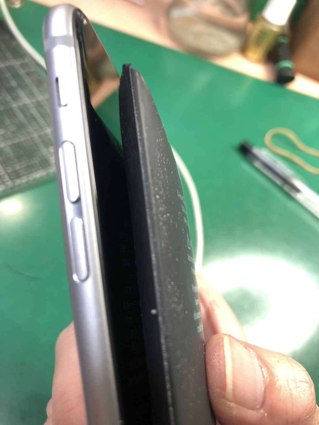 iPhone電池交換も地域最安値（イオンせんげん台店）