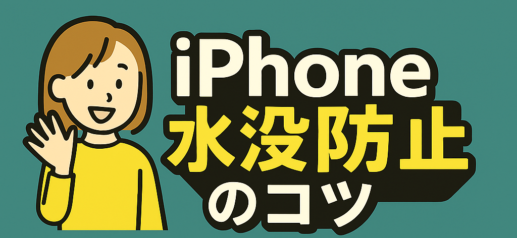 【第83回】iPhone水没に強くなる！日常でできる予防法
