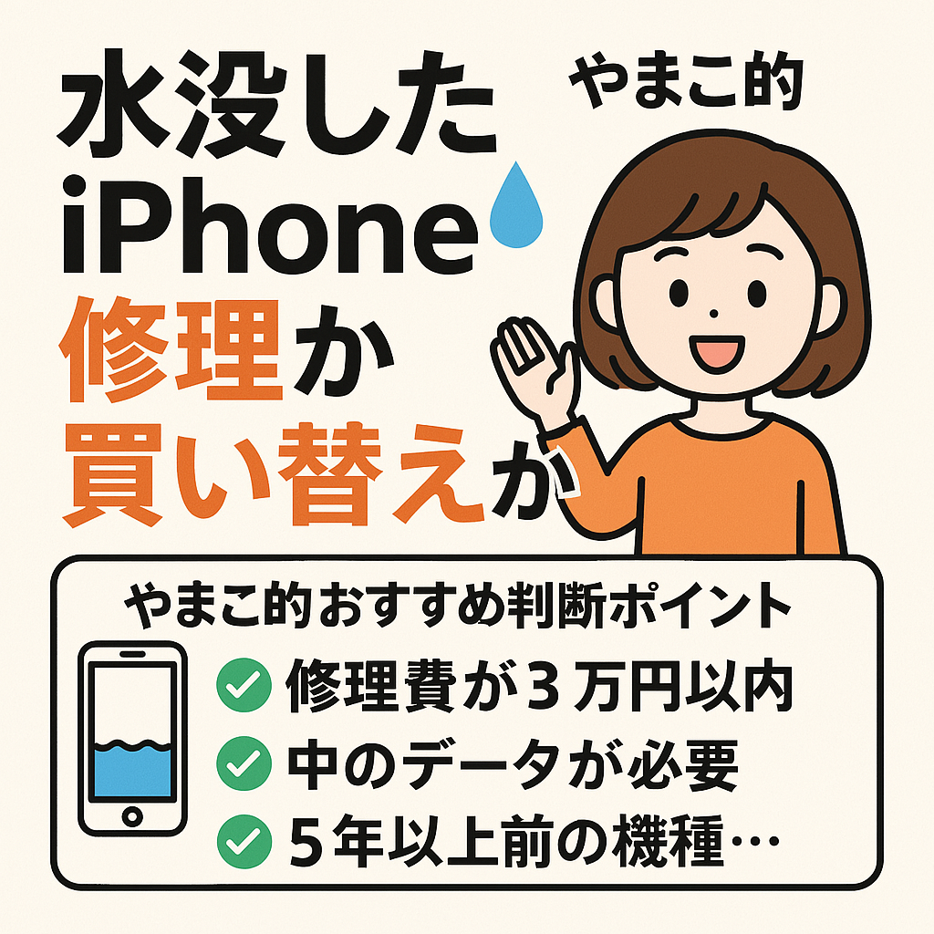 【第86回】水没からの買い替え…どっちがお得？