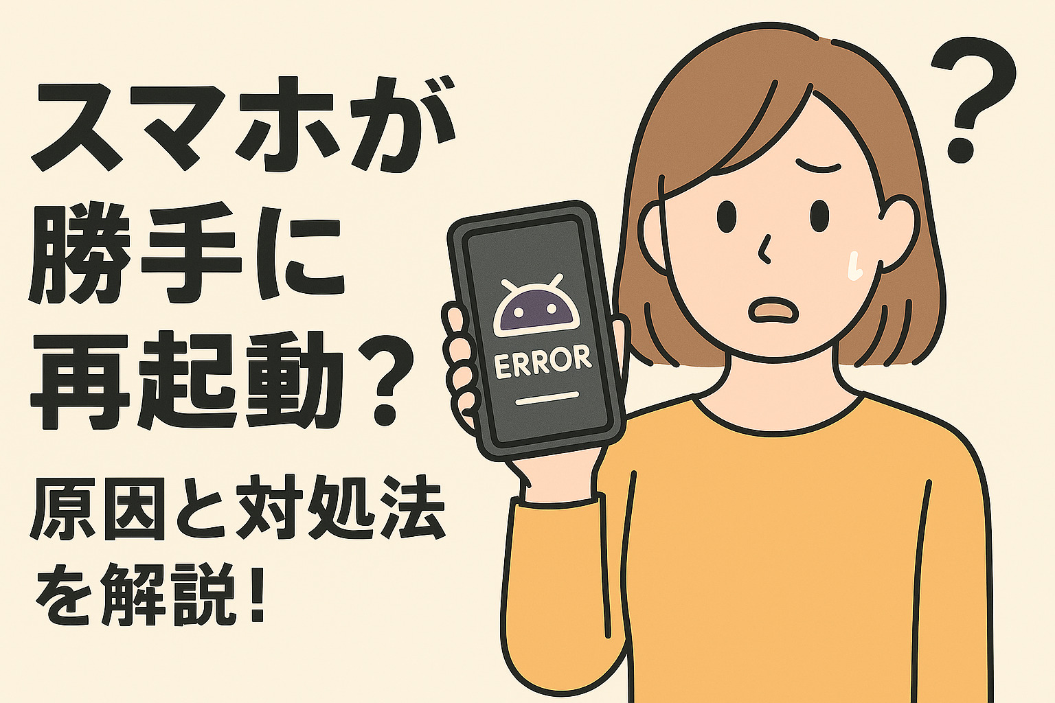 【第6回】スマホが勝手に再起動？原因と対処法を解説！【戸塚モディ店】