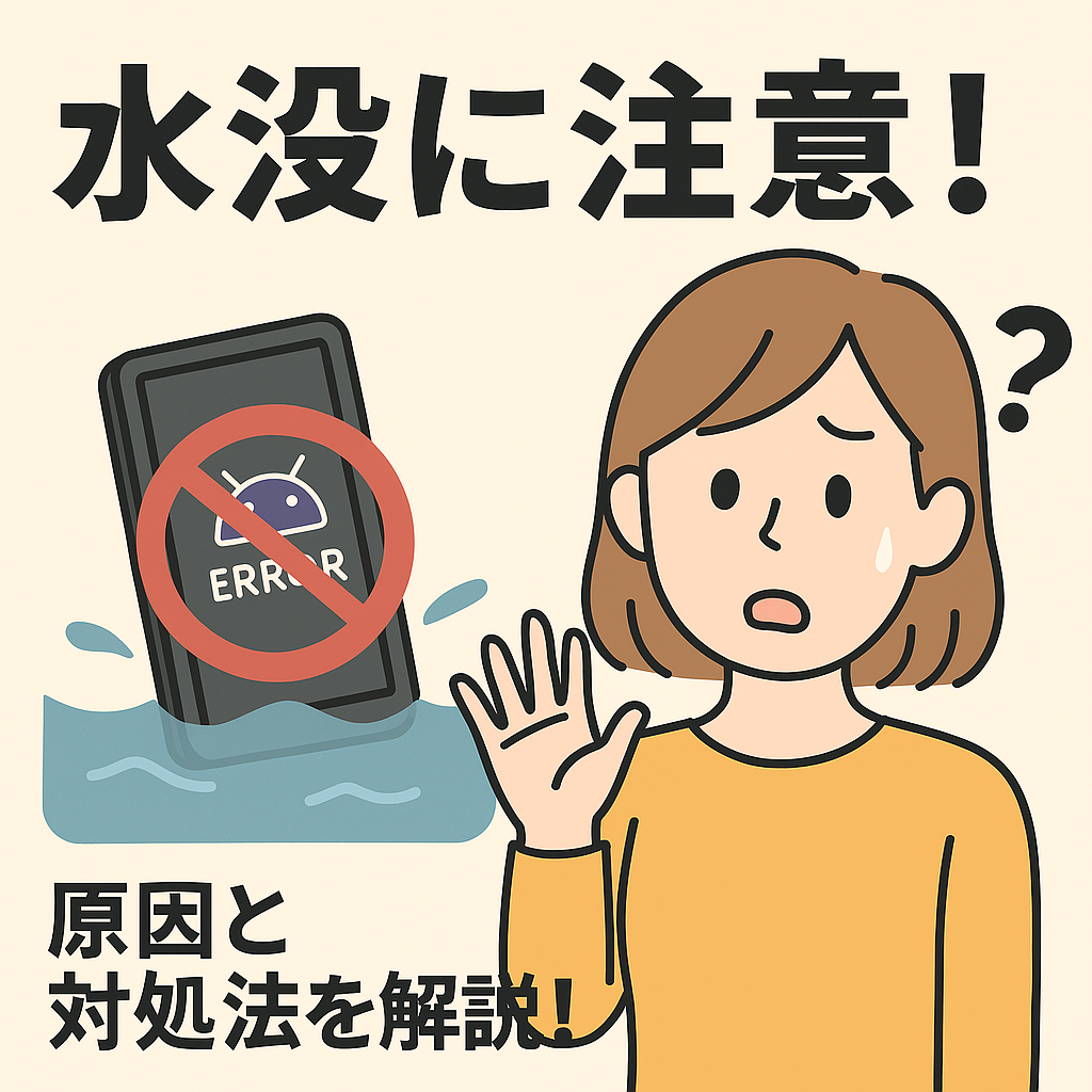 【第7回】スマホの水没リスクが急増中！？夏・台風シーズンに備えた対策とは【戸塚モディ店】