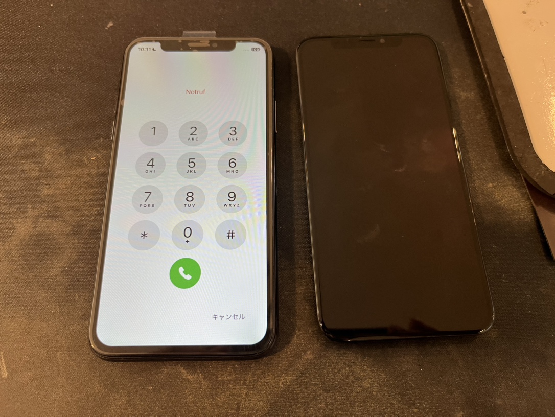 【iPhone X】画面交換