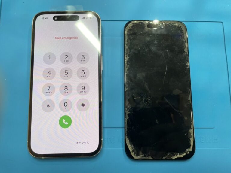 千代田区からお越しの iPhone(アイフォン)14の修理をしました!【スマホ修理工房 上野店】