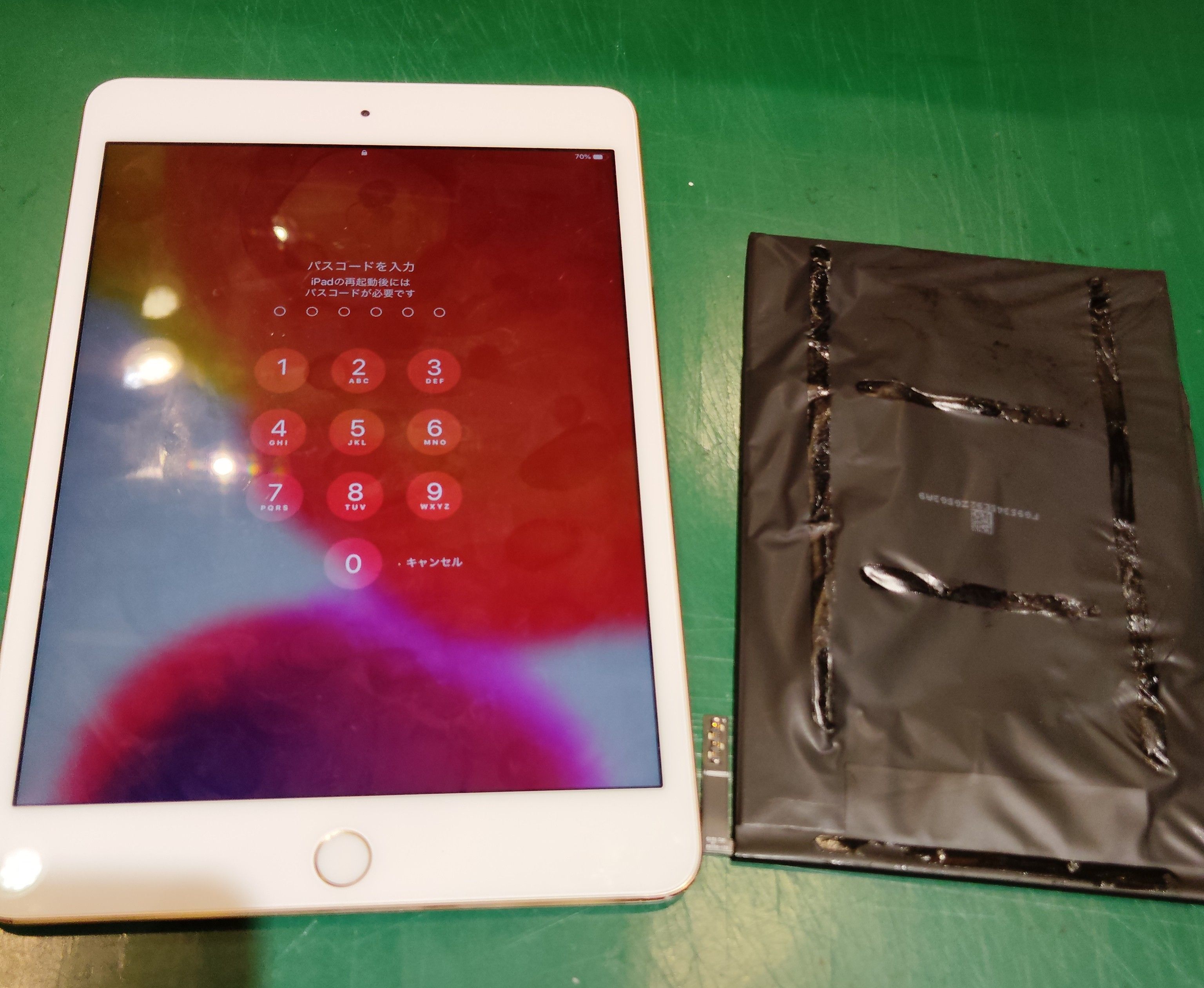 【iPad mini4】アイパッドのバッテリー交換も即日お渡しできます！　スマホ修理工房イオン北浦和