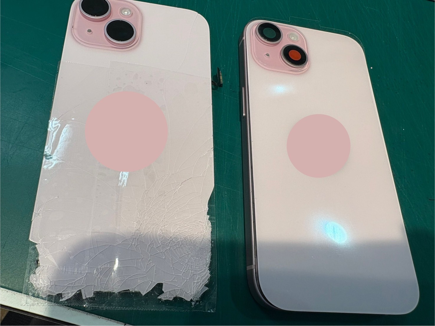 iPhone15のバックパネルを交換しました！　-スマホ修理工房浦和パルコ店-