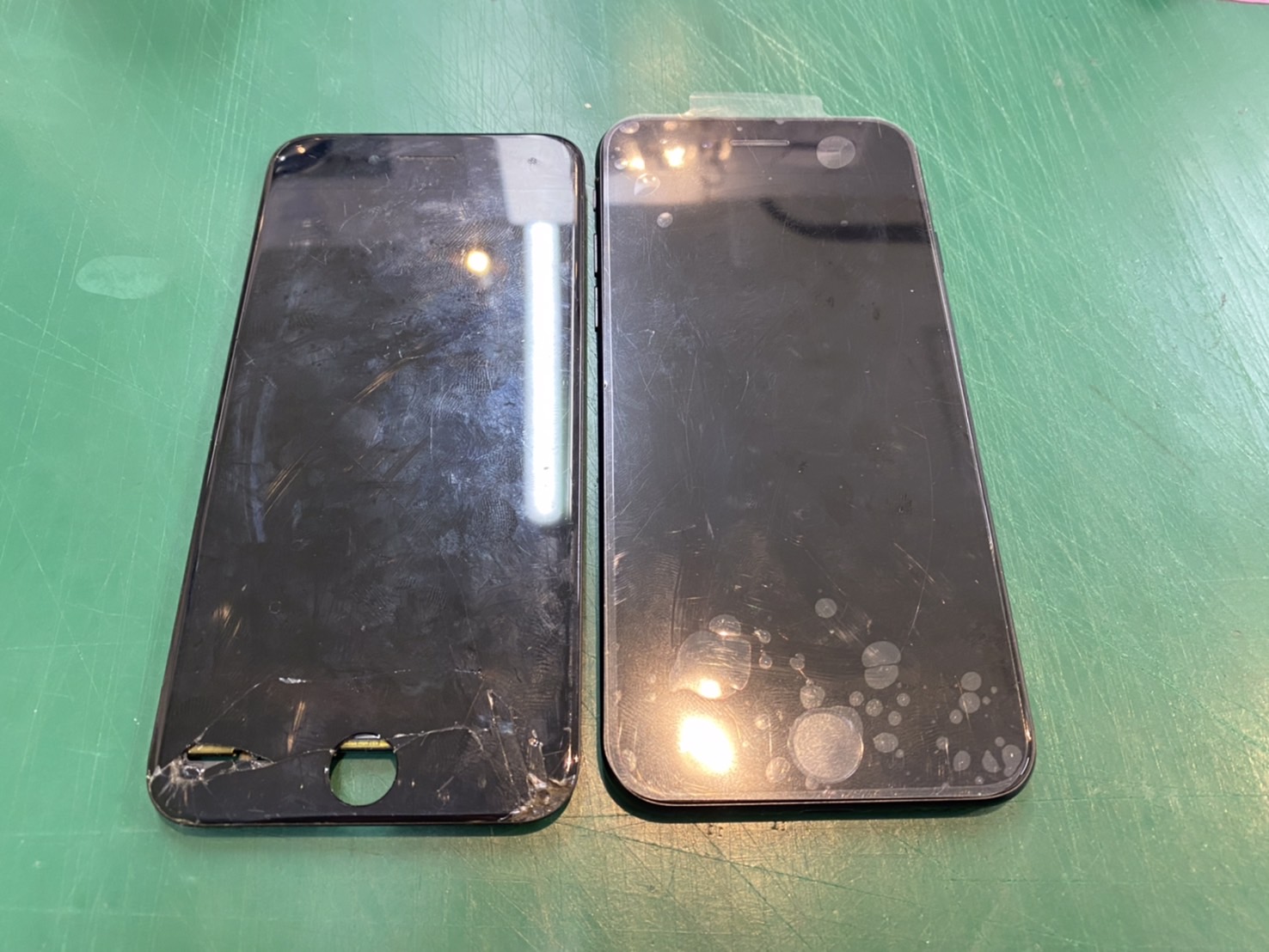 iPhoneSE2の割れてしまった液晶画面を交換いたしました。　-スマホ修理工房和光駅前店-