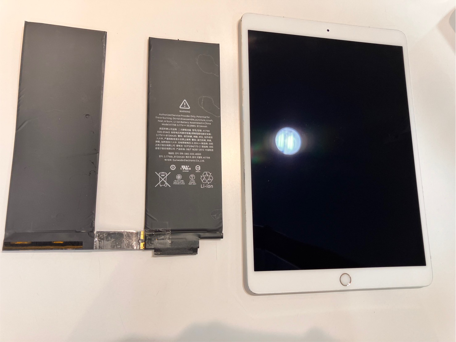 iPad10.5のバッテリー交換を行いました！　-スマホ修理工房浦和パルコ店-