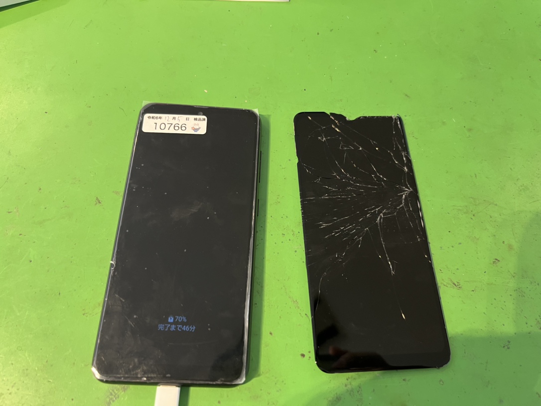 【Galaxy A22 5G】画面交換