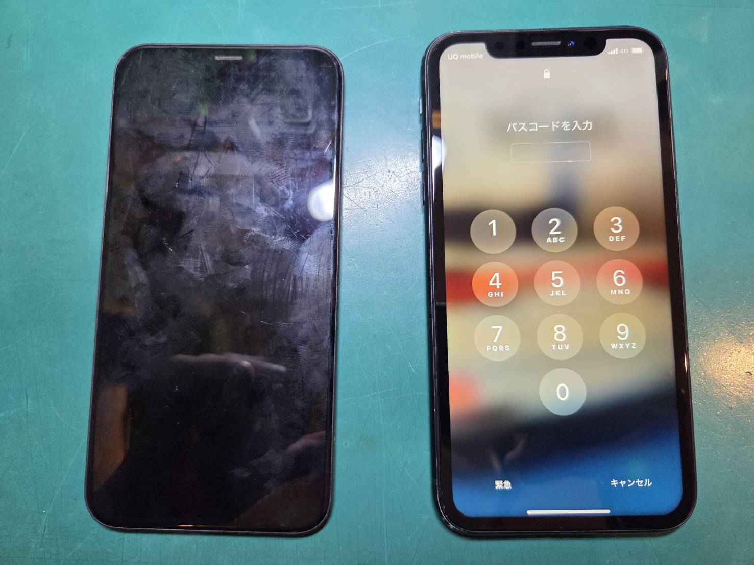 iPhone XR（アイフォン）の表示がおかしくなった…即日修理対応可能です！【スマホ修理工房 調布パルコ】