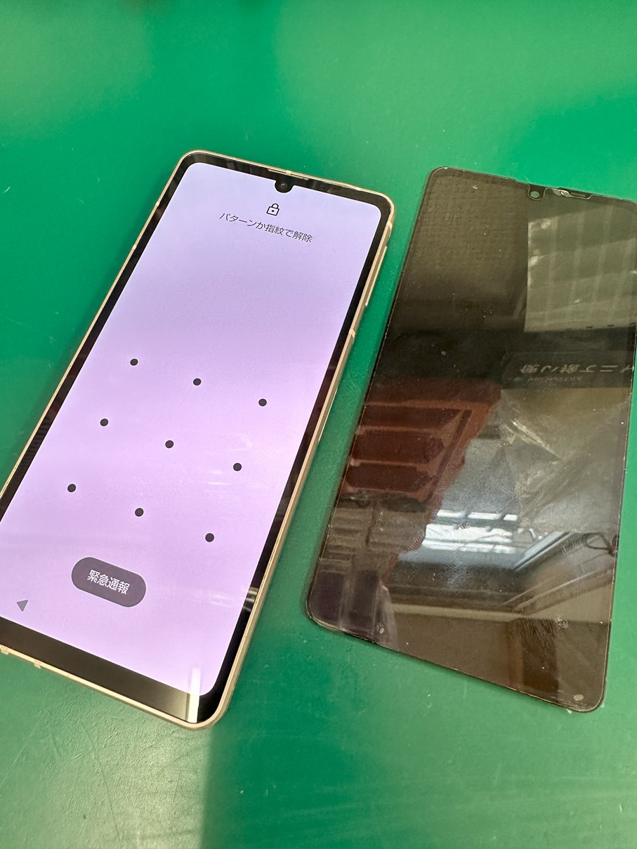 AQUOS画面修理【スマホ修理工房熊谷店】